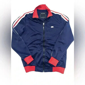 EUC Reason men’s bomber jacket y2k ny sporty